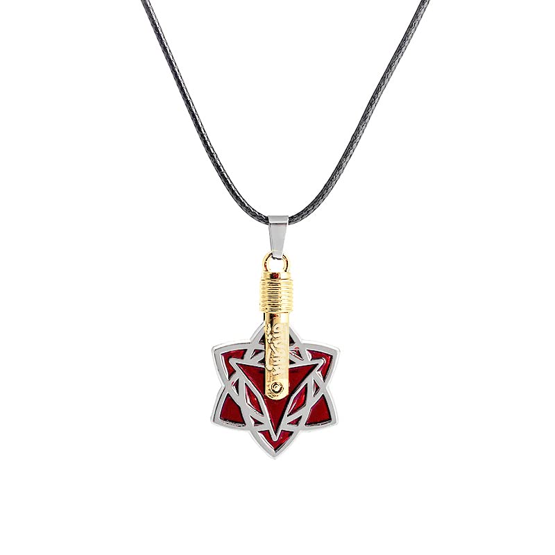 RVM Jewels Anime Naruto Sharingan Inspired Revolving Pendant Necklace For Boys Men and Women D3, Free, Metal, No Gemstone