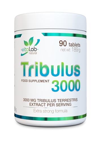 Tribulus Terrestris For Men 3000mg Double Strength 90 Counts Europe Manufacture