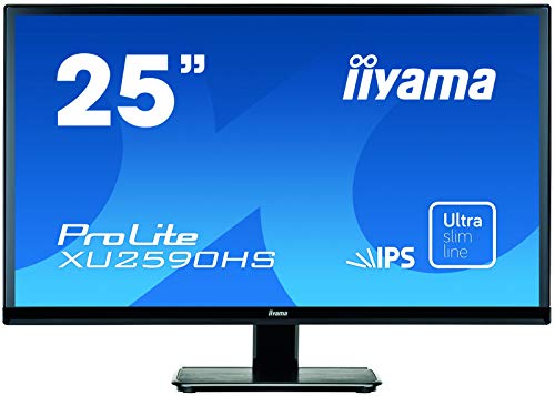 Preisvergleich Produktbild iiyama ProLite XU2590HS-B1 63,5cm (25 Zoll) AH-IPS LED-Monitor Full-HD (VGA, DVI, HDMI, Ultra-Slim-Line) schwarz