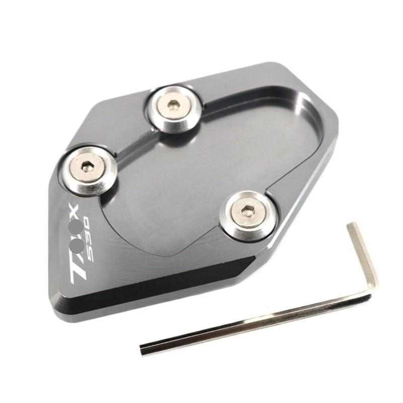 Extension béquille TMAX530 évite la chute sur sol meuble moto 15-16