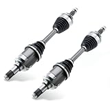 NCV69170 Front Left and Right CV Axle Fit for 2003-2022 Toyota 4Runner, 2007-2014 FJ Cruiser, 2005-2020 Tacoma, 2010-2022 Lexus GX460, 2003-2009 GX470, 2PC CV Joint Shafts Assembly 665235