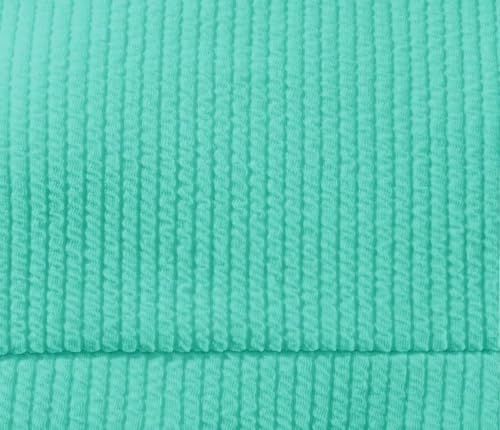 Image of Lilosy High Waisted Tummy Control Ribbed Bikini Crop Top Brazilian Swimsuit Set 2 Piece