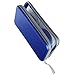 Siveit CD Case Holder, 80 Capacity CD/DVD Case Holders Wallet Hard Plastic CD DVD Disc Cases Storage Binder for Car Home Office Travel (Blue)