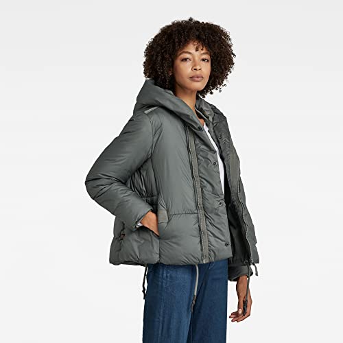 Miniatura 3 de G-Star Raw Chaqueta G-Whistler Short Padded Para Mujer, Gris Graphite D20118-B958-996 , M