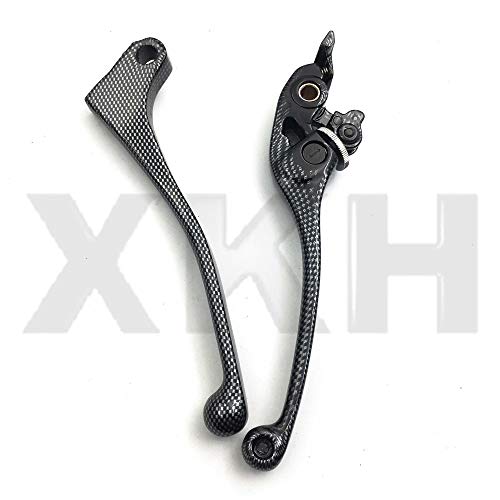 Xkh- Motorcycle Carbon Brake Clutch Levers Compatible With Cbr 600 F1 F2 F3 F4 F4I Hurricane Nc700 S X [B00Y7Ca11A] #TOP1