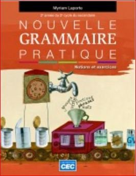 Paperback Nouvelle grammaire pratique - Notions et exercices - 2e annÃƒ©e du cycle du secondaire Book
