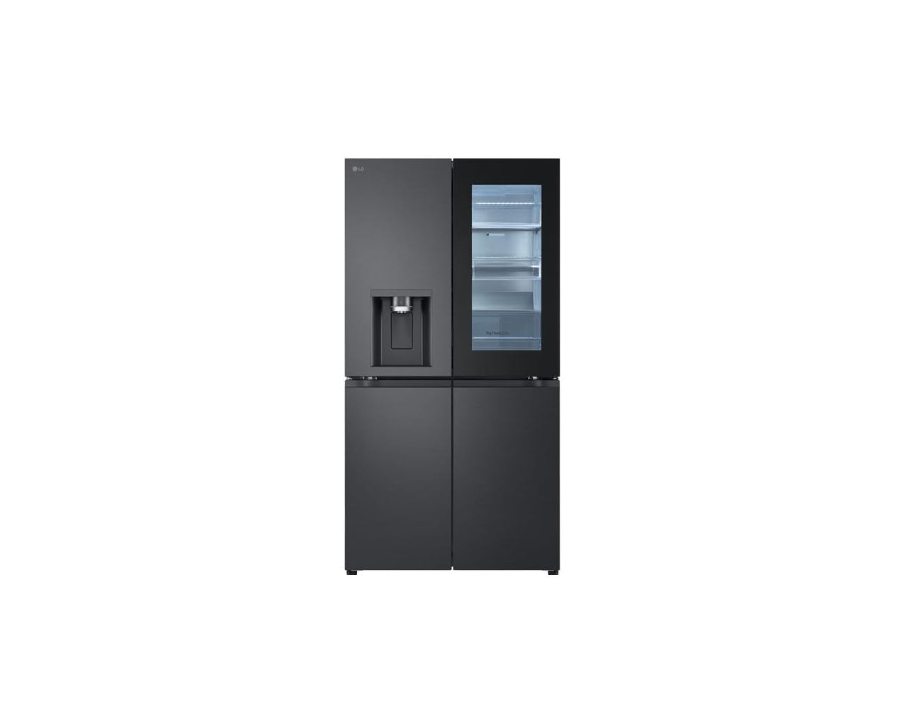 frigorifero lg 96 cm grigio metallizzato 4 porte