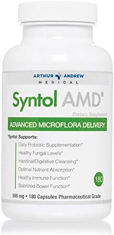Arthur Andrew Medical, Syntol AMD, Probiotic and Enzyme Blend for Yeast Balance, 180 Capsules