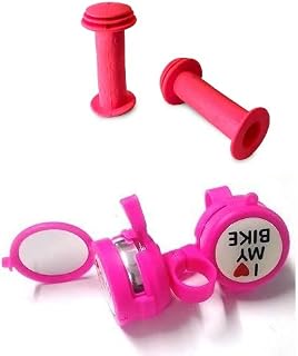 BİSİKLET AYNALI ZİL PEMBE & PEMBE ELCİK ANTİBAKTER