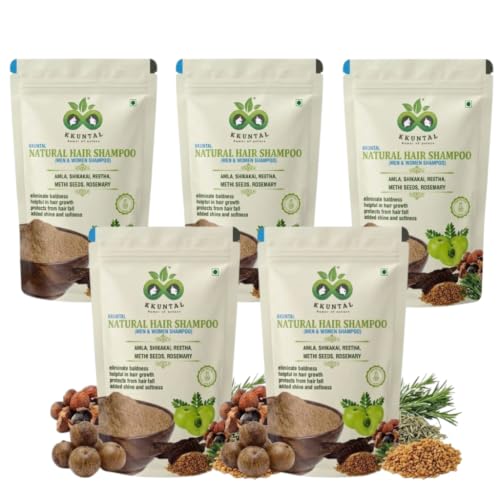 Image of Natural Hair Wash Powder | The Heritage Hair Ritual | Amla, Reetha, Shikakai, Methi & Rosemary Botanical Blend | Sulphate-Free Powder Shampoo Alternative | Helps Reduce Hair Fall & Dandruff | Supports Stronger, Healthier Looking Hair | 1000 g