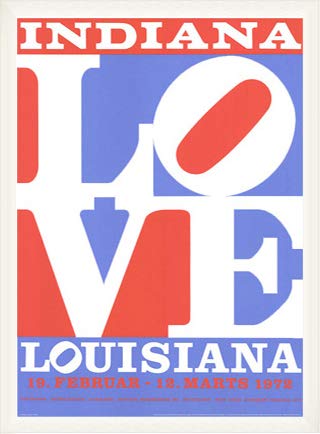 額装済/Love louisiana/ロバート インディアナ/ポスター Amazon.co.jp: ポスター ロバート インディアナ Love louisiana