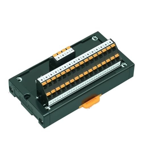 Regletas de resorte HL-PBB-2-16-SP para organizar el cableado de armarios domóticos