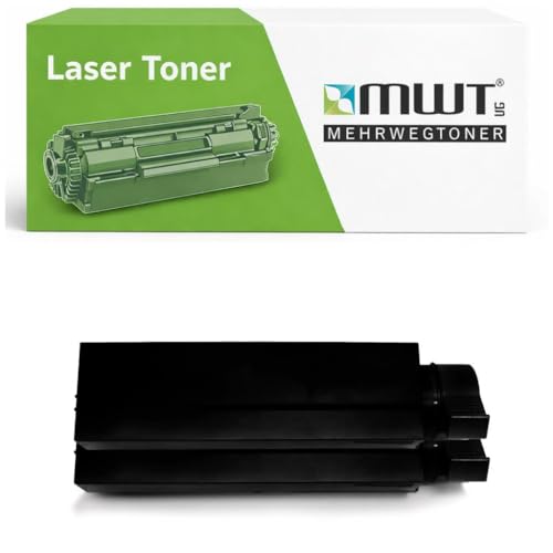Toner Oki MB461 compatible noir Mehrwegtoner pack de 2 remplace 44574702