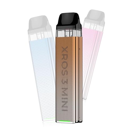 【XROS 3 MINI】電子タバコ ベパレッソ XROS 3 Mini Pod スターターキット MTL&RDL vape ベイプ ニコチンなしタバコなし (ファントムゴールド)
