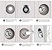 KUYEFGF Truck Tool Lock Keyed Alike Locker Tumbler Tool Box Outside Storage Valet Cam Lock and Keys Replacement 2 Pack