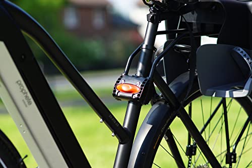 Polisport Bilby RS Fahrradkindersitz | Kindersitz für die Sattelrohrmonage | für Kinder zwischen 9 und 22 kg