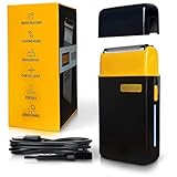 The Cut Buddy Shave Buddy, Compact Foil Electric Shaver for Face & Body, Maintains 5 O'Clock Shadow, Lightweight & Water Resistant, 1 Count - Black