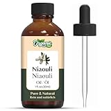 Organic Zing Niaouli (Melaleuca Quinquenervia) Oil | Pure & Natural Essential Oil for Skin Care & Hair Care- 30ml/1.01fl oz