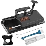 WSYLEN Cigarette Rolling Machine, with Groove Plate, 8 inch Dual-Track Upgrade Cigarette Machine, Suitable for 8.0 MM Diameter Size Cigarette Paper Tube