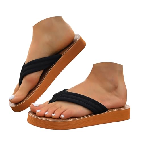 Genérico sandalias mujerChanclas Mujer Verano Sandalias Fascitis Plantar Flip Flops Dedo Chancletas Comodas Zapatillas Ergonomicas Sandals Playa Slides Planas Chinelos Zapatos Cholas Calzado