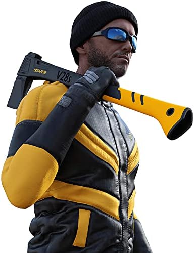 LEXIVON V28s splitting Axe, 28-Inch Lightweight Fiber-glass Composite Handle & Ergonomic TPR Grip | Protective Carrying Sheath Included (LX-V28s)