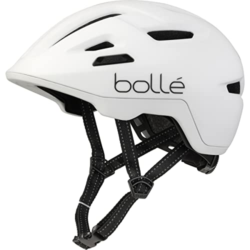 bollé - STANCE White Matte M 55 – 59 cm, kask rowerowy, średni, uniseks dla dorosłych