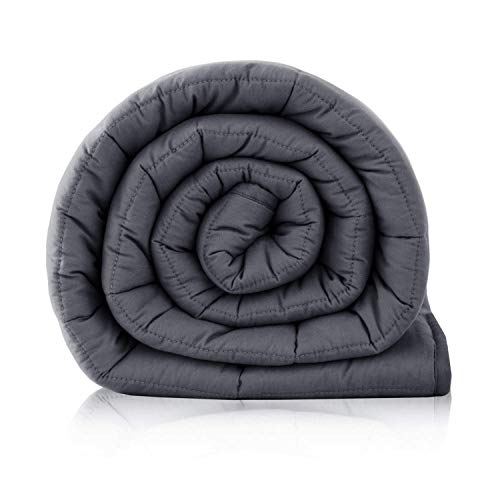 Bedsure Gewichtsdeken, 150 x 200 cm, therapiedeken voor volwassenen, ca. 7 kg verzwaarde deken gewichtsdekbed, voor… - Image 3