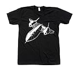 Couthclothing Men's SR 71 Blackbird Crew Neck T-Shirt