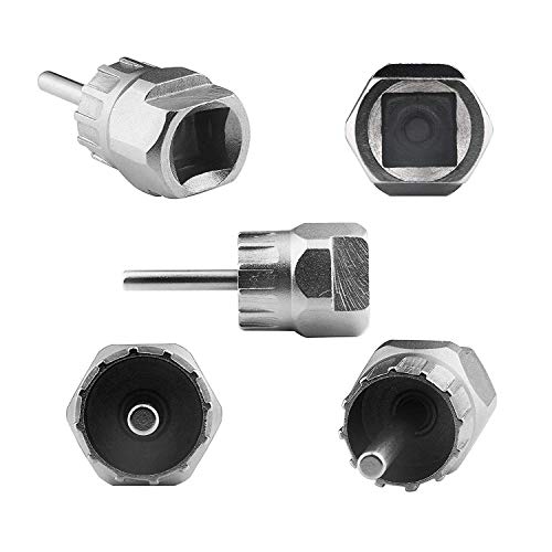 SUNTRADE Bike Cassette Removal Tool with Chain Whip and Auxiliary Wrench Bicycle Sprocket Removal Tools - Thumbnail 7