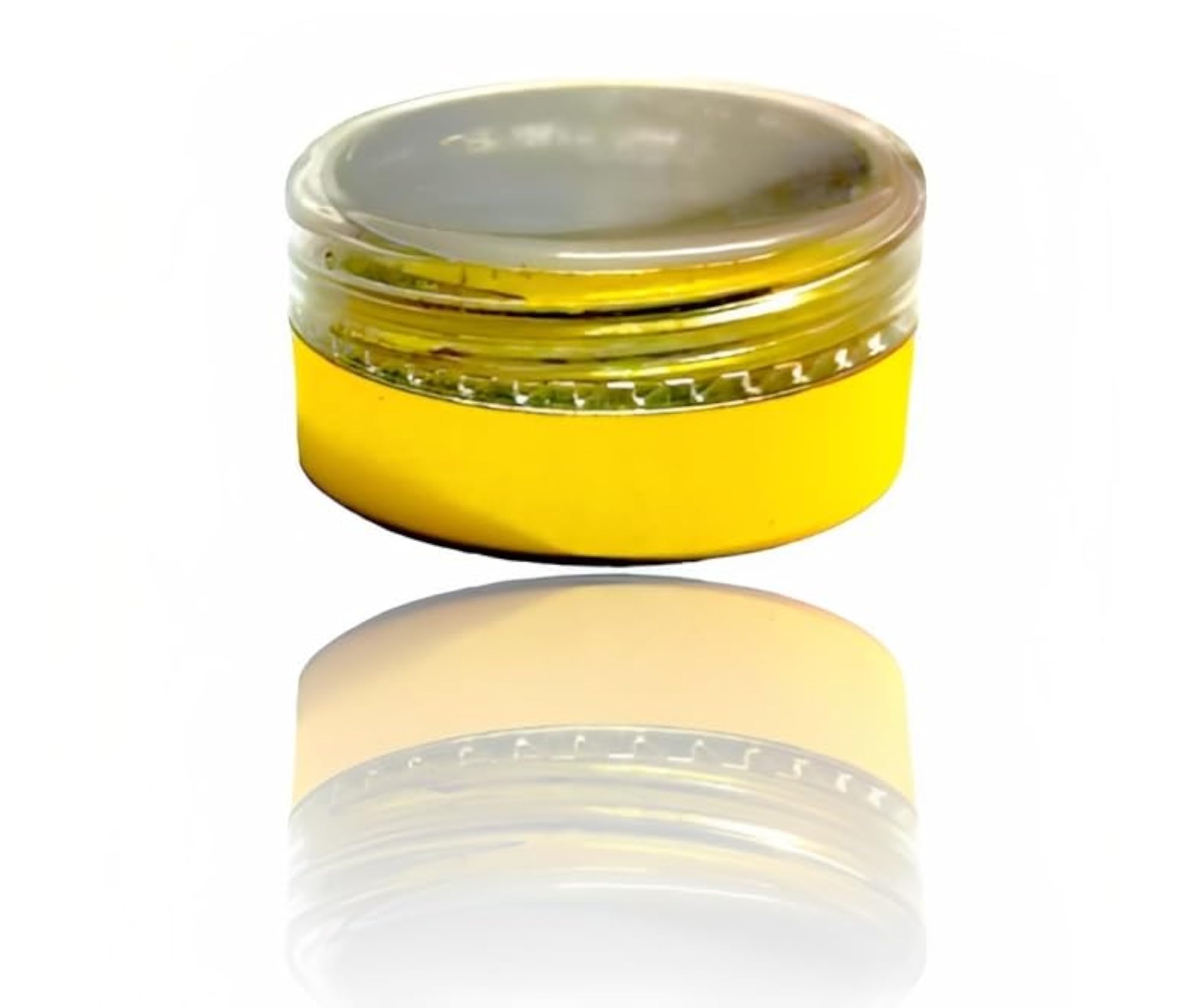 5 GM Round Shape P.S. Golden Container with Cap