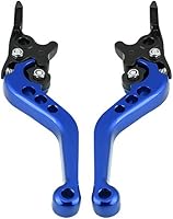 Duokon Alumínium CNC Fékkari Motorkerékpár Robogó Kék Univerzális Kettős Tárcsafék 2