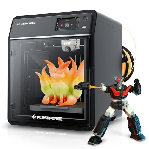 FLASHFORGE 3D Printer AD5M Pro with 250g PLA, 600mm/s High Speed...