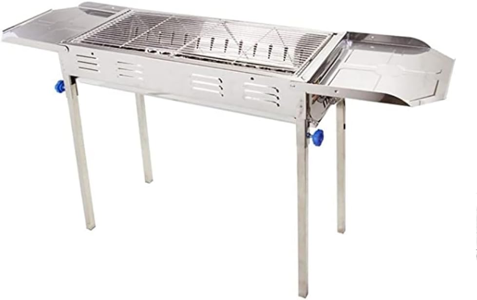 Camping Grill Outdoor Portable BBQ Grill, rotisserie Household Stove Folding Portable, for Outdoor Courtyard Picnic Camping Tailgating BBQ Kettle Outdoor Grill