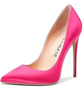 Castamere Women's High Heel Ankle Boots | Slip-on Pointed Toe Stiletto Boots With 10CM (4 Inch) Heel - View #10