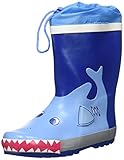 Praktische Gummi-Stiefelette: Die an der Rückseite der Matsch-Stiefel angebrachten Reflektoren sorgen für mehr Sicherheit im Dunkeln oder bei schlechtem Wetter