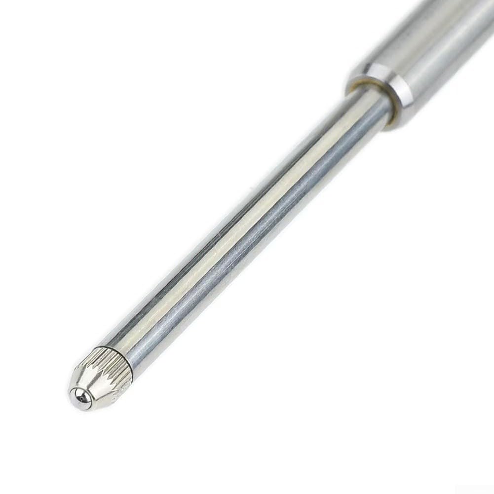 Comparador digital de 0 a 50 mm, rango de 0,01 mm para resolución, instrumento de medición de precisión para taller y laboratorio, carcasa de metal con tornillo de bloqueo