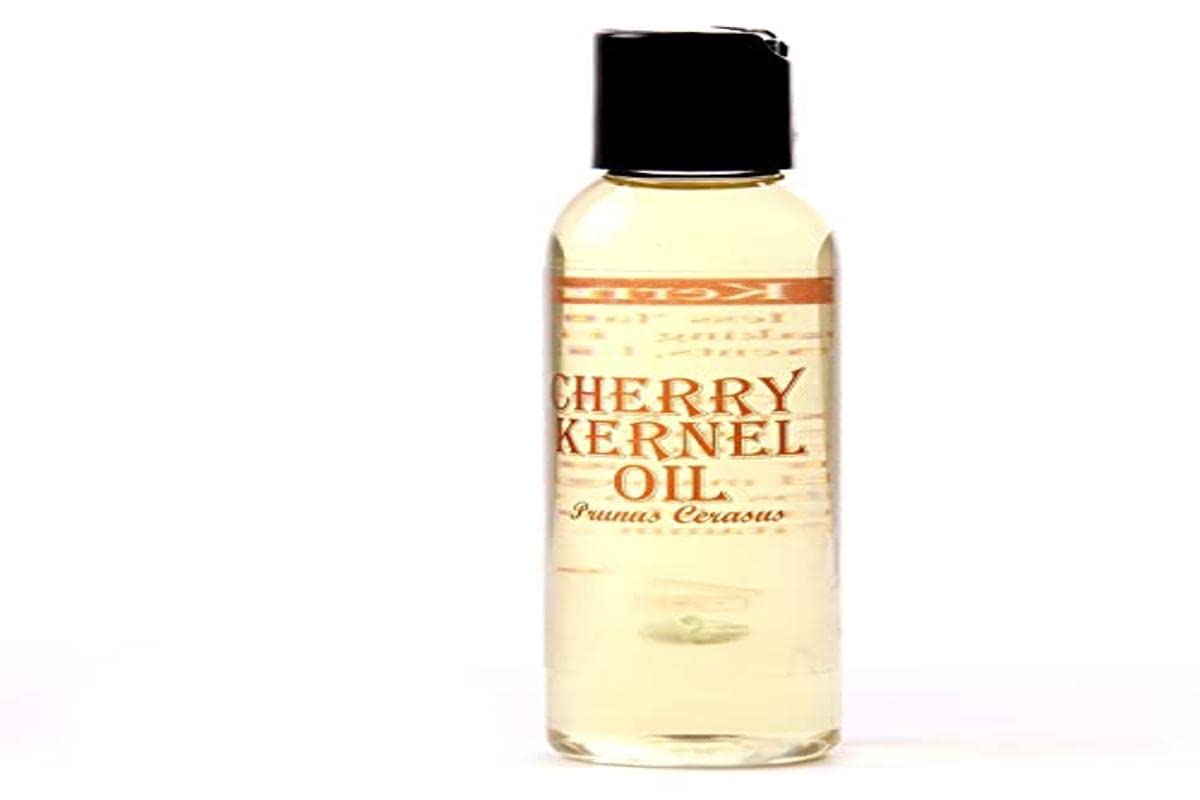 Mystic Moments| Cherry Kernel Carrier Oil 125ml (Prunus cerasus) | Lightweight Nourishing Treatment for Skin & Hair Care | Smooth Hydrating for Massage & DIY Skincare