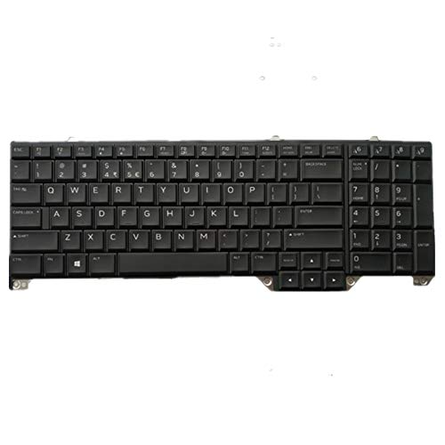 Clavier de rechange pour Dell Alienware 17 R5 version US noir pour ordinateur
