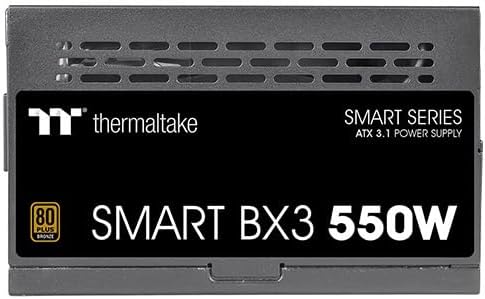 Thermaltake Smart BX3 550W ATX 3.1 PCIE5 80+ Bronze PSU, PS-SPD-0550NNFABA-3