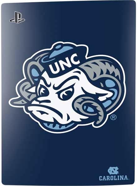 Skinit Decal Gaming Skin Compatible with PS5 Bundle - Officially Licensed University of North Carolina Tar Heels Icon Design
