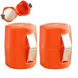 Egg Cracker Tool | 2-Piece Manual Kitchen Gadgets - Handheld Egg Peeler Kitchen Cutter - for Cooking Baking Meal Prep Home Restaurant Commercial Camping Picnic
