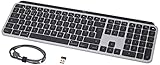 TASTI PERSONALIZZABILI: MX Keys per Mac è ottimizzata per la suite Apple, con layout Mac e tasti Fn personalizzabili per un flusso di lavoro ottima; Usa Logitech Options per personalizzare il layout