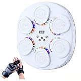 GUKANUYI Smart Music Boxing Machine with Gloves, Fun Boxing Game Gift for Kids and Adults