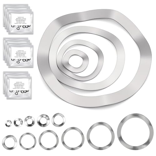 Wave Washer Assortment Kit, 240pcs