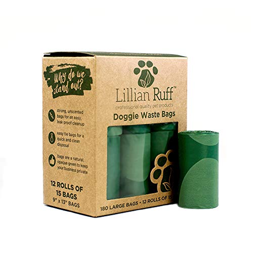 Sacs à déjections canines grands formats pour ramassage propre de chien