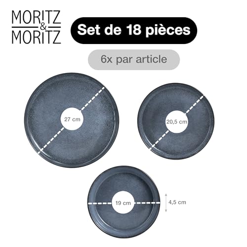 Service de table pour 6 personnes Moritz & Moritz Vida repas convivial - 3