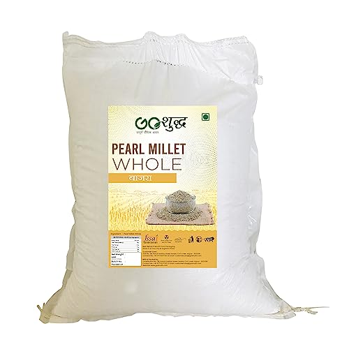 Image of Goshudh Whole Pearl Millet (Bajra Sabut) 10kg | No Added Preservatives