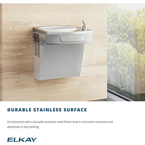 Elkay Ezstl8Sc Wall Mount Bi-Level Ada Versatile Cooler, Non-Filtered, 8 Gph, Stainless #TOP3