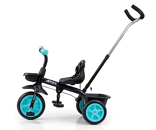 Axel Black Milly Mally Dreirad mit Griff für Kinder zum Lernen – Bild 3