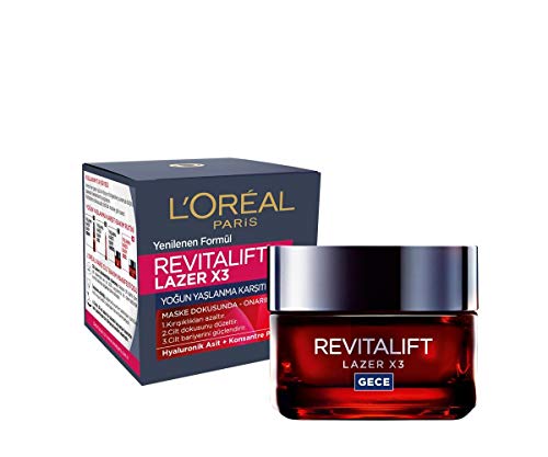 L'Oreal Paris Soin visage masque anti-rides nuit - Le pot de 50 ml